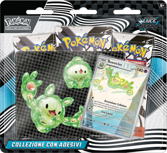Pokèmon Collezione con adesivi Luce Nera