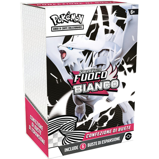 Pokemon Bundle 6 buste Fuoco Bianco
