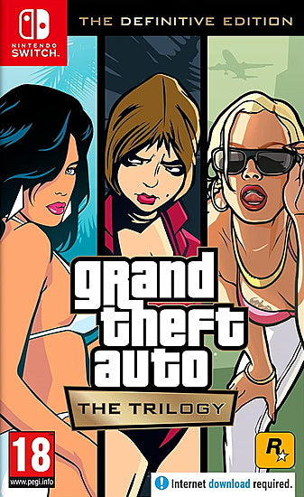 Grand Theft Auto (Gta) The Trilogy The Definitive Edition Switch EU